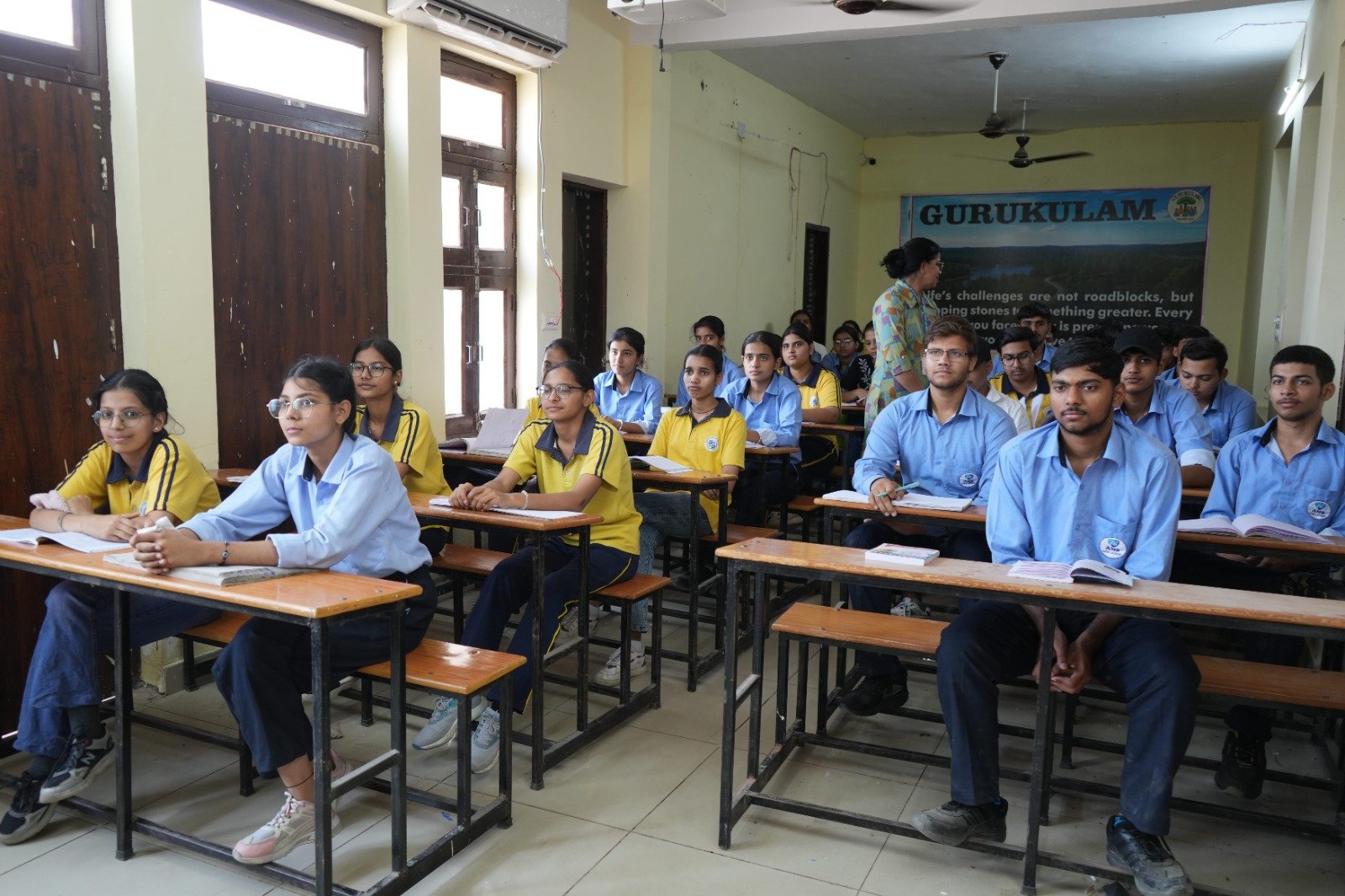 AMS Gurukul hostel facilities in Rohtak