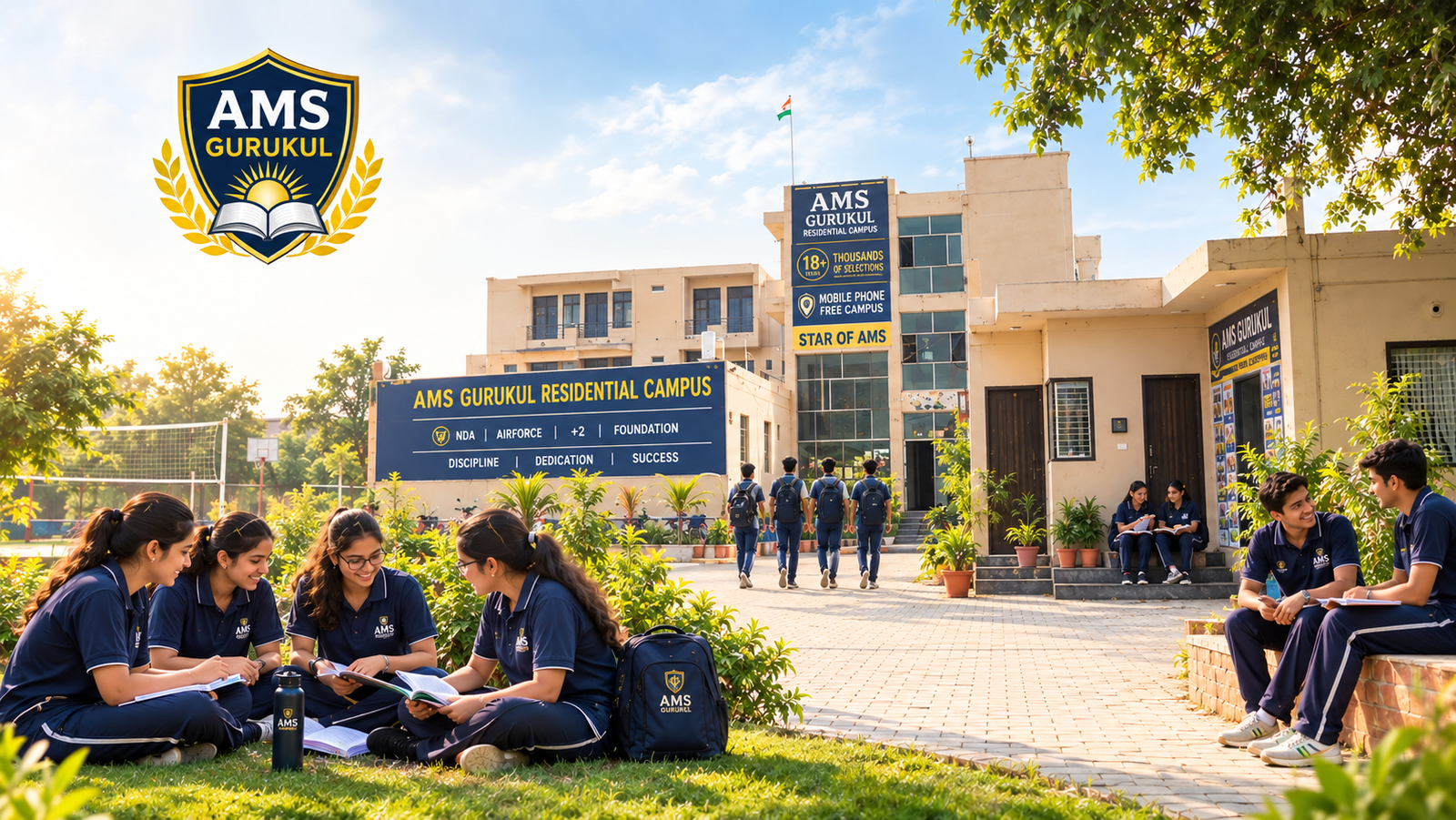 AMS Gurukul Campus Banner 4